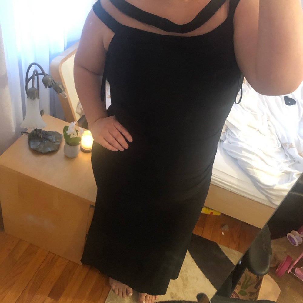Floor length gown